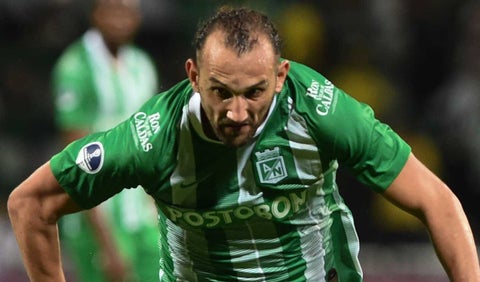 Atlético Nacional no pudo soñar con la remontada ante Fluminense. Hernán Barcos anotó el gol en Medellín.