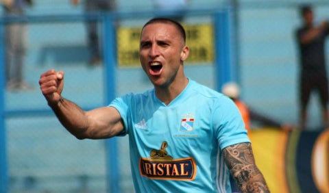 Emanuel Herrera, jugador del Sporting Cristal de Perú