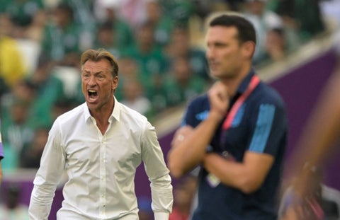 Hervé Renard, técnico de Arabia en el Mundial de Qatar 2022