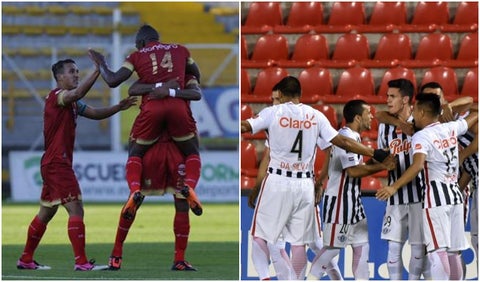 Ever Hugo Almeida entre Rionegro águilas y Libertad de Paraguay