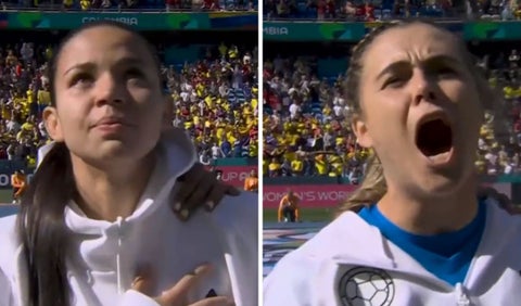 Himno de Colombia en el Mundial Femenino 2023