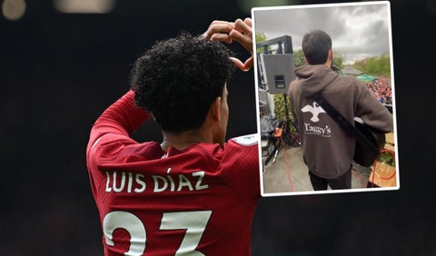 Himno de Luis Díaz en Liverpool