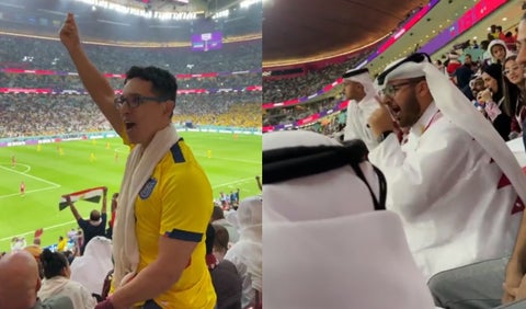 hincha de Ecuador se mete en problemas en Mundial de Qatar
