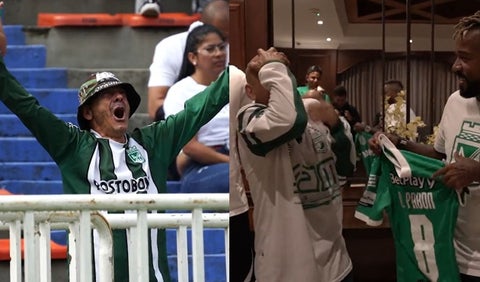 Hincha de Nacional conoció a los jugadores de la plantilla.