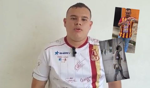 Hincha que agredió a Daniel Cataño