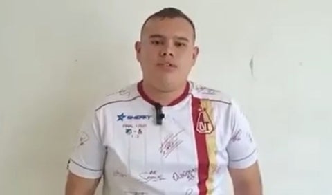 Hincha del Tolima que agredió a Daniel Cataño