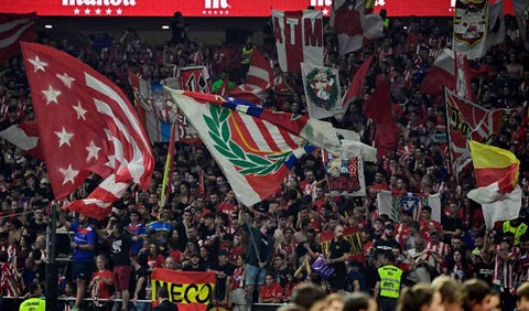 Hinchas de Atlético de Madrid