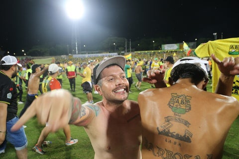 Invasión hinchas de Bucaramanga