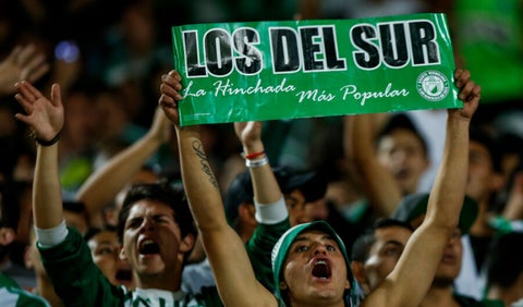 Hinchas de Atlético Nacional