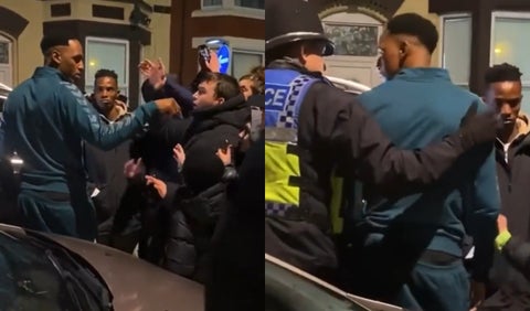 Hinchas de Everton intimidaron a Yerry Mina