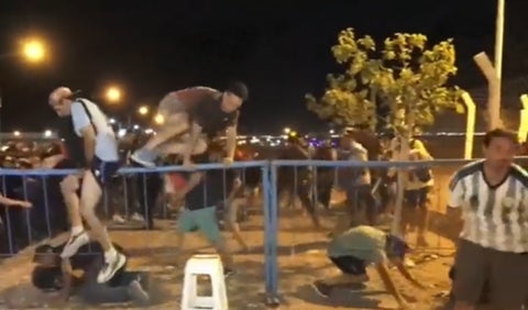 Hinchas de la Selección Argentina