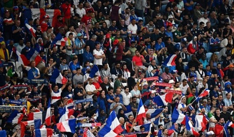 Hinchas en el Mundial de Qatar