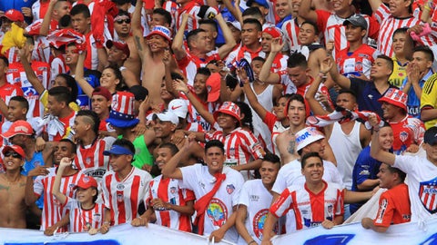 Hinchas de Junior de Barranquilla