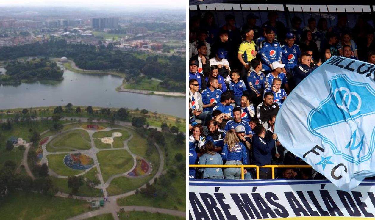 Hinchas Millonarios Simon Bolivar