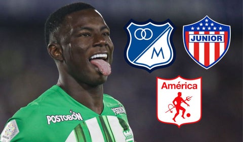 Alarma por Marino Hinestroza en Nacional: iría a otro grande del FPC