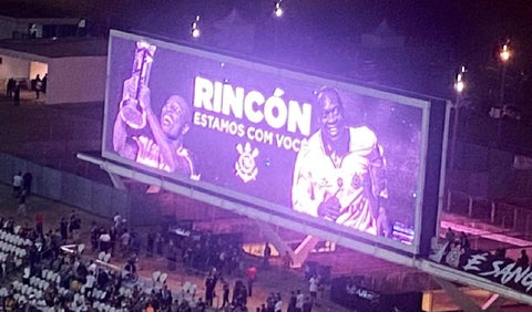 Homenaje a Freddy Rincón en Brasil