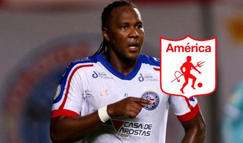 Hugo Rodallega y América de Cali