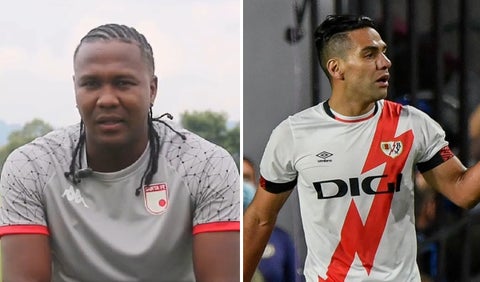 Hugo Rodallega y Radamel Falcao García