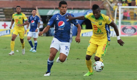 Huila Vs. Millonarios - David Silva