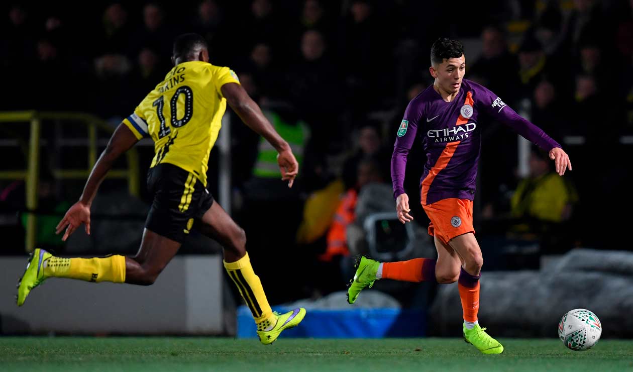 Ian Carlo Poveda hizo lo que no pudieron Marlos Moreno y David González en el Manchester City