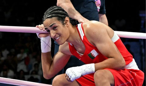 Imane Khelif, boxeadora argelina en los Juegos Olímpicos de París 2024