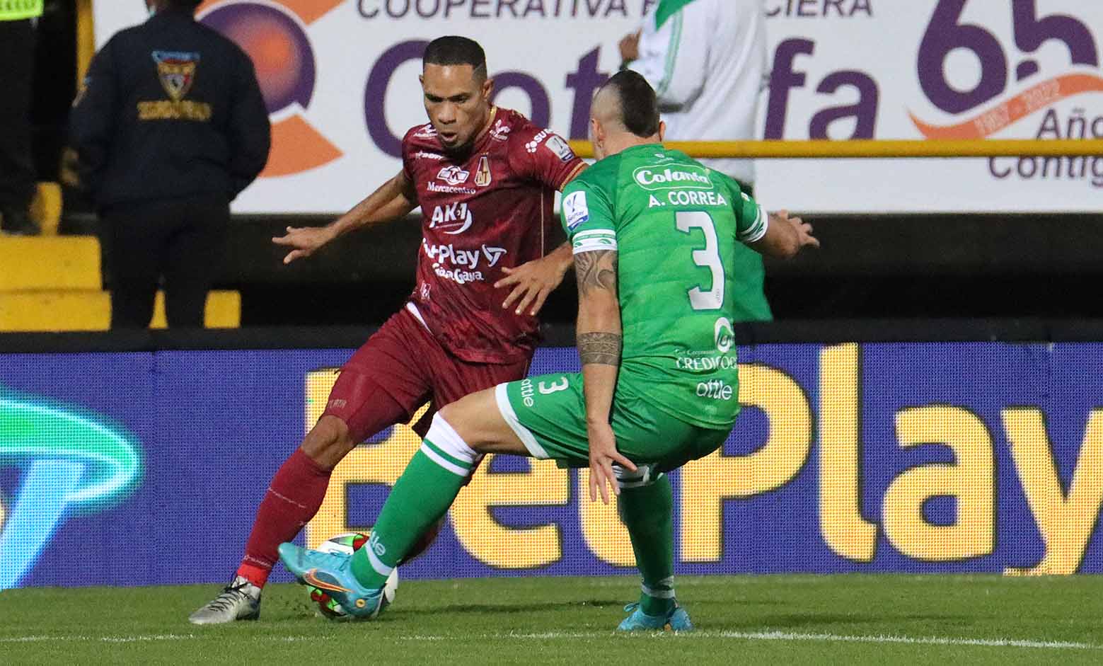 La Equidad vs Tolima, Cuadrangulares Liga Betplay