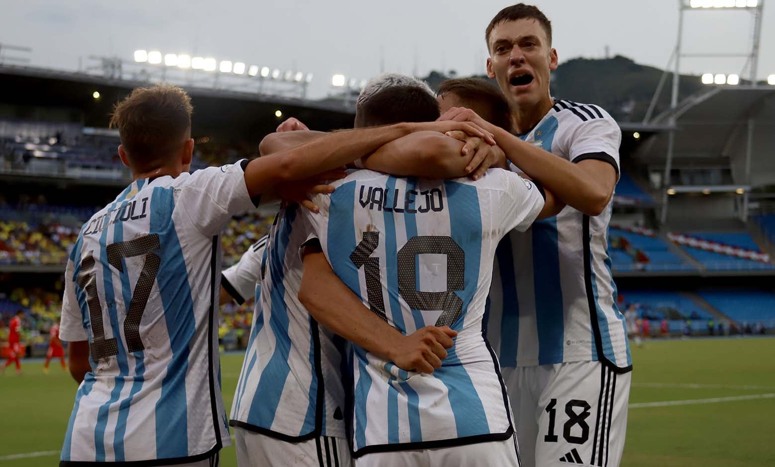 Argentina vs Perú, Sudamericano sub 20