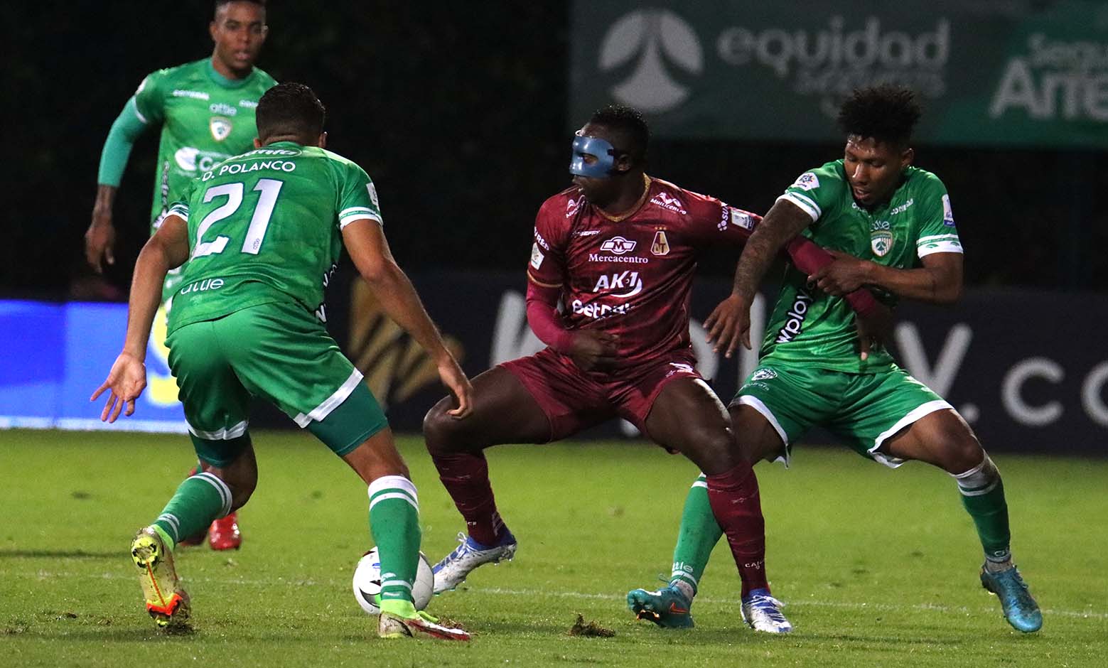 La Equidad vs Tolima, Cuadrangulares Liga Betplay