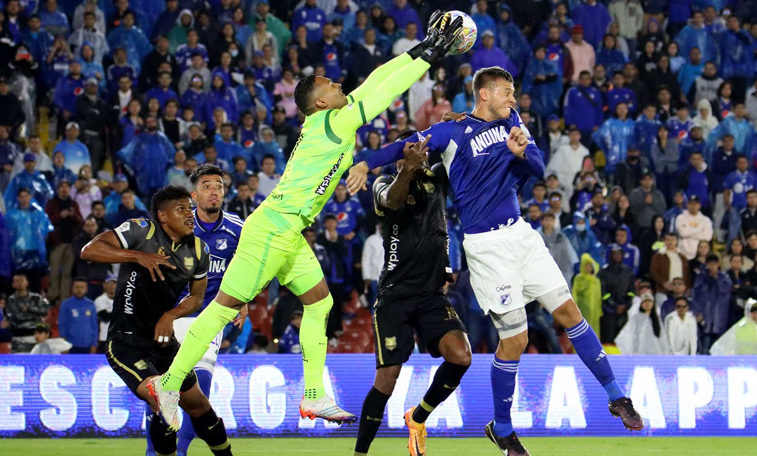 Millonarios vs Águilas en la fecha 9 de la Liga Betplay