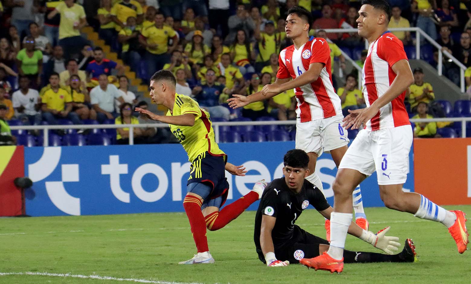 Colombia vs Paraguay - Sudamericano Sub 20 - 2023