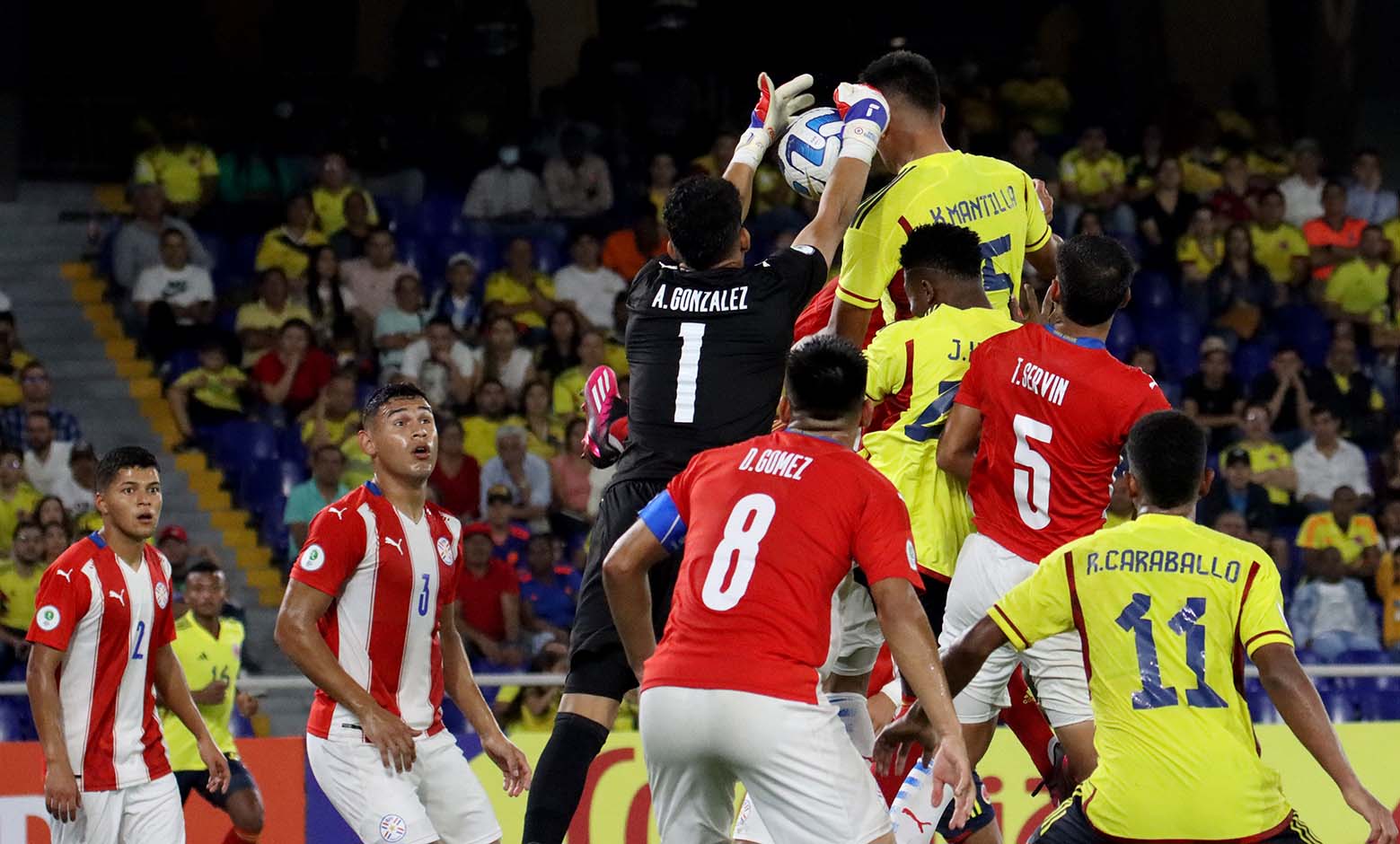 Colombia vs Paraguay - Sudamericano Sub 20 - 2023