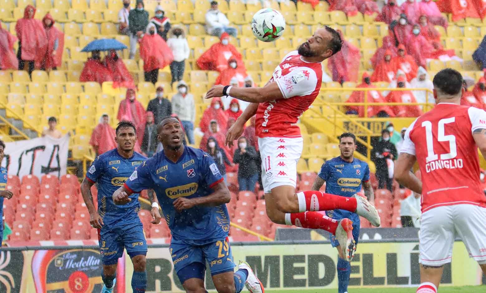 Independiente Santa Fe vs Medellín, Liga Betplay fecha 8