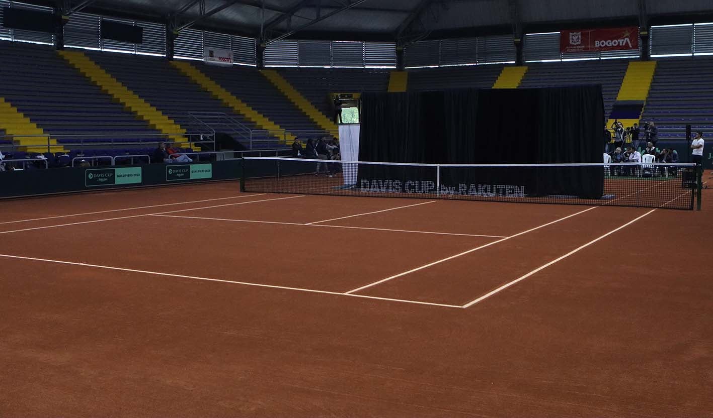 Cancha de Copa Davis - 2020