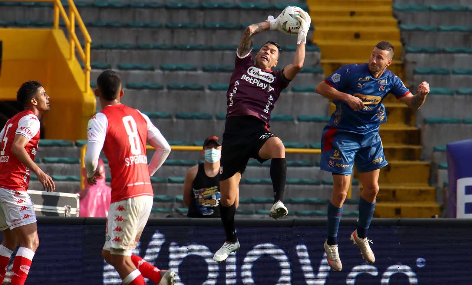 Independiente Santa Fe vs Medellín, Liga Betplay fecha 8