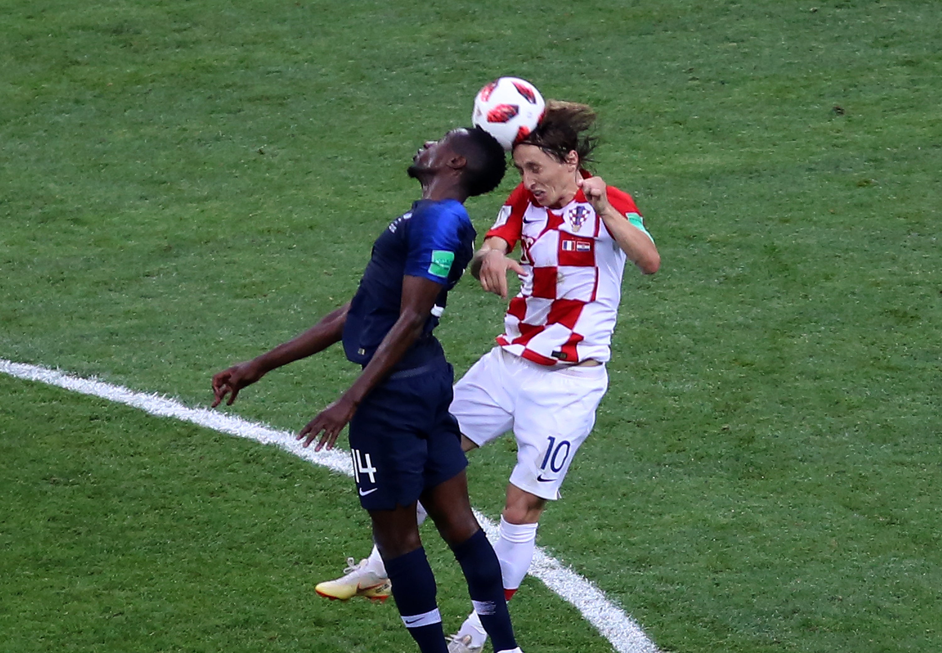 Luka Modric no pudo figurar 