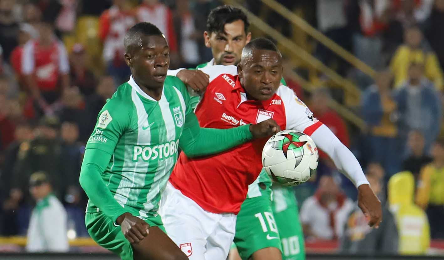 Santa Fe vs Nacional Liga Águila II primer paquete