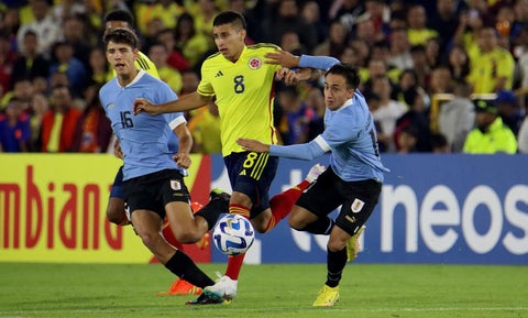 Uruguay vs Colombia, Sudamericano Sub 20