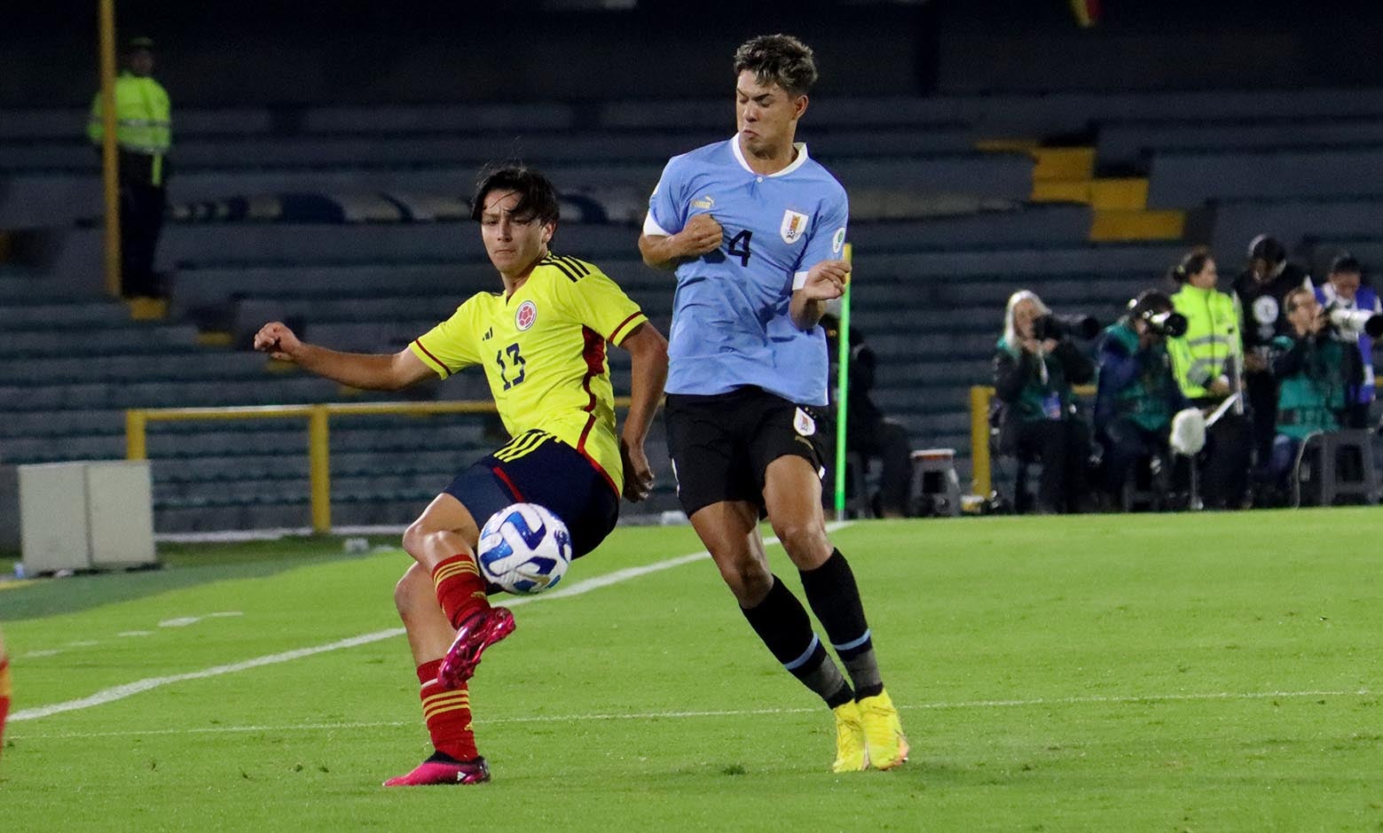 Uruguay vs Colombia, Sudamericano Sub 20