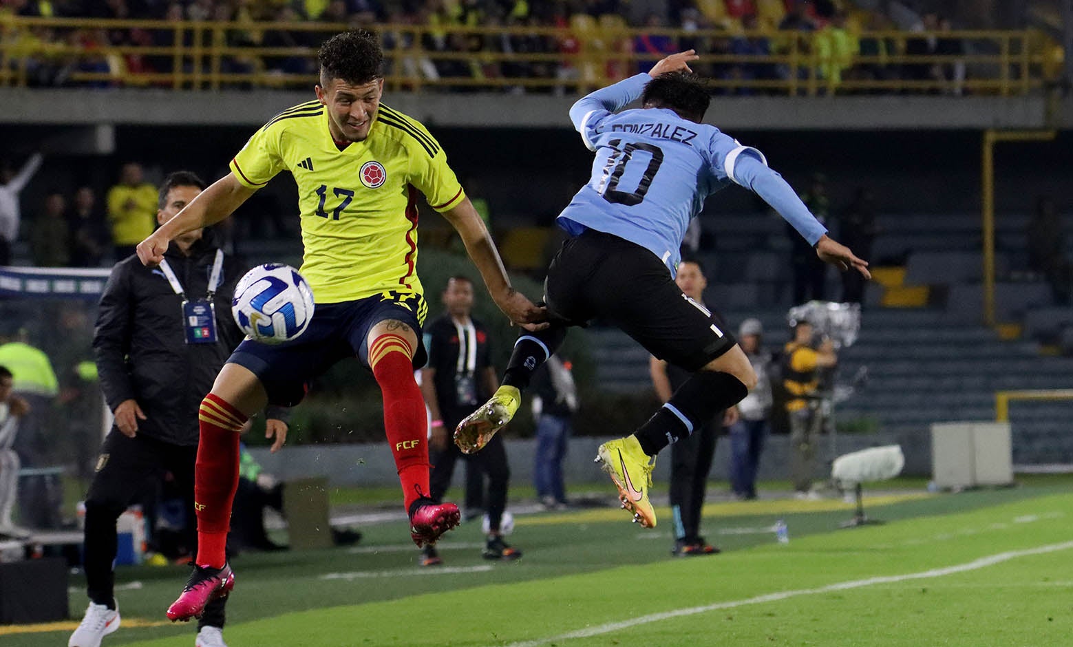 Uruguay vs Colombia, Sudamericano Sub 20