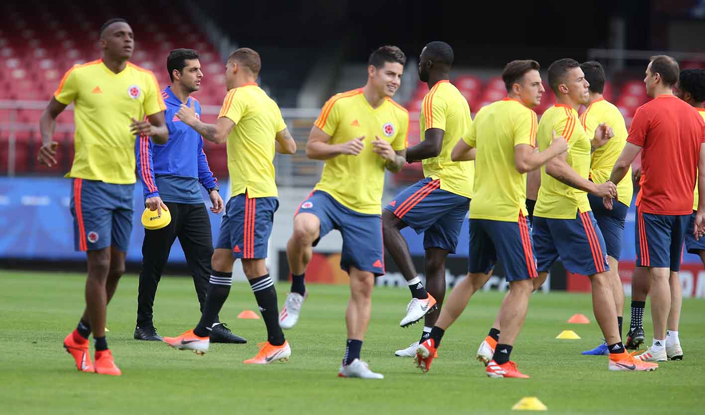 Copa América · Entrenamiento Selección Colombia