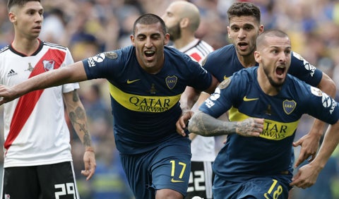 Jugadores de Boca Juniors