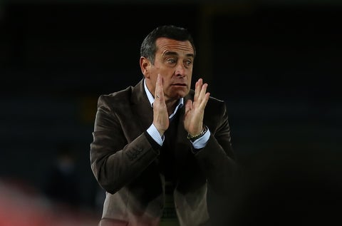 Guillermo Sanguinetti, técnico de Santa Fe