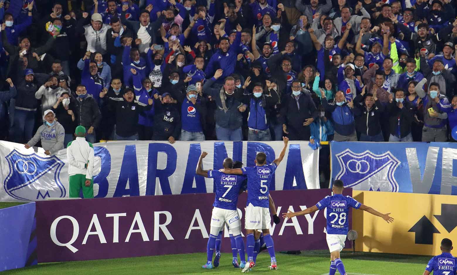 Millonarios Vs Fluminense 2022-I; Copa Libertadores