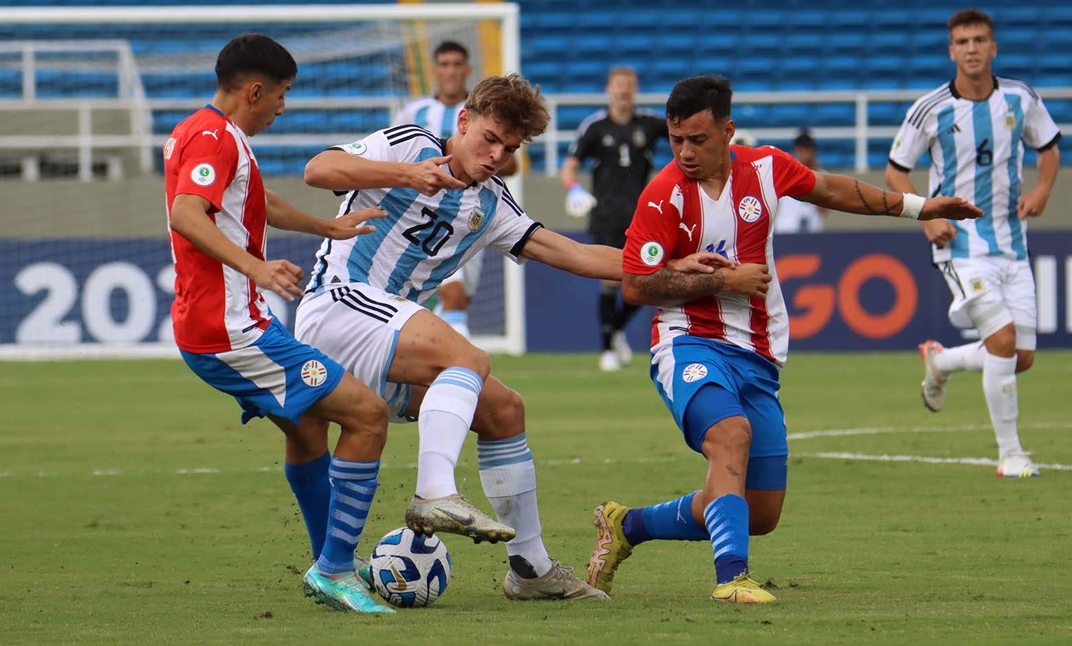 Paraguay vs Argentina, Sudamericano sub 20 2023