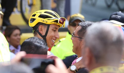 Tour de Francia - Egan Bernal, Recibimiento 3