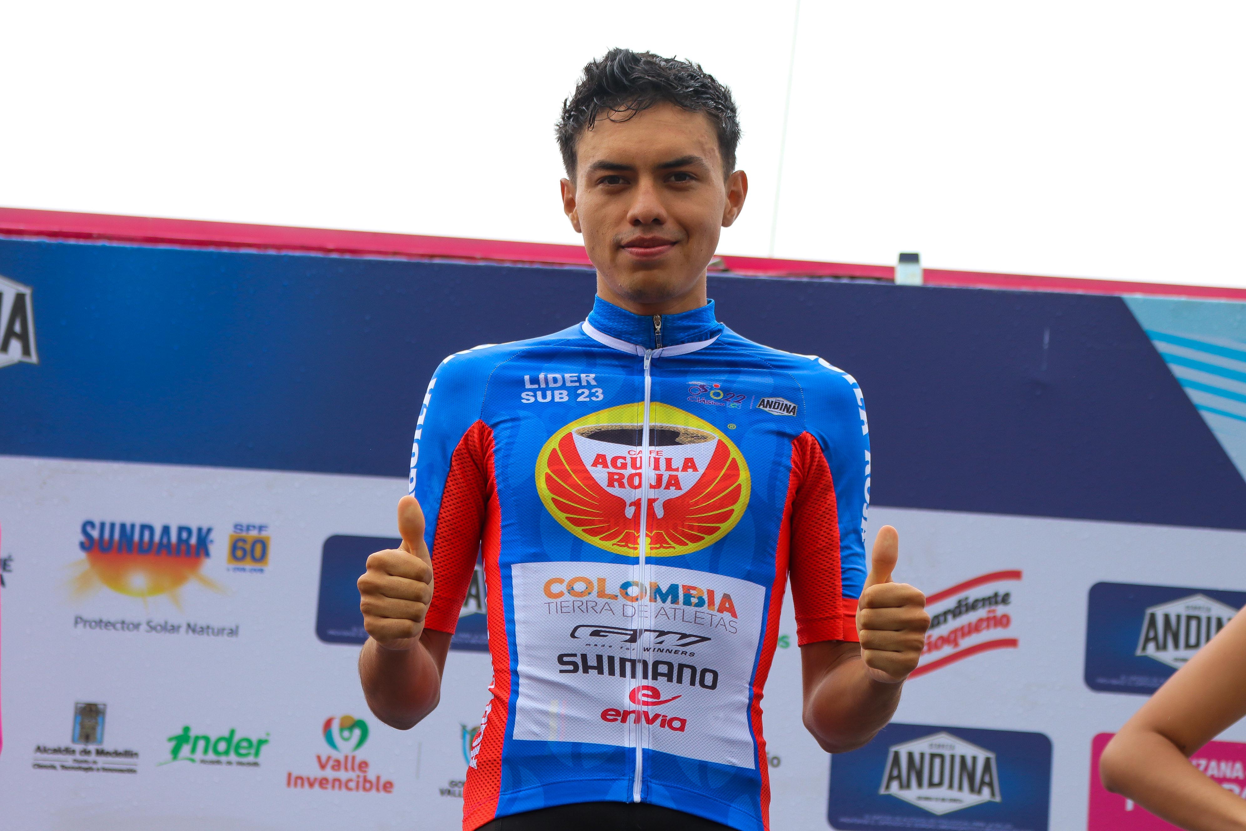 Édgar Pinzón, líder sub 23 Clásico RCN 2022