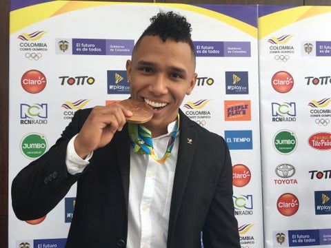 Luis Javier Mosquera- Levantamiento de Pesas