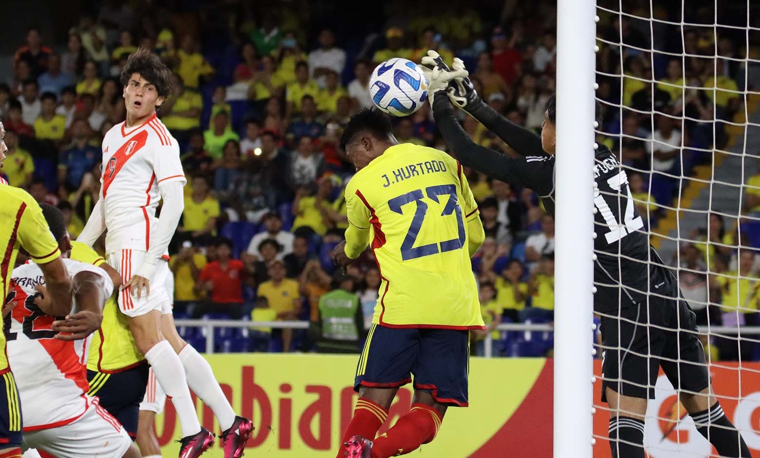 Colombia vs Perú, Sudamericano sub 20 2023