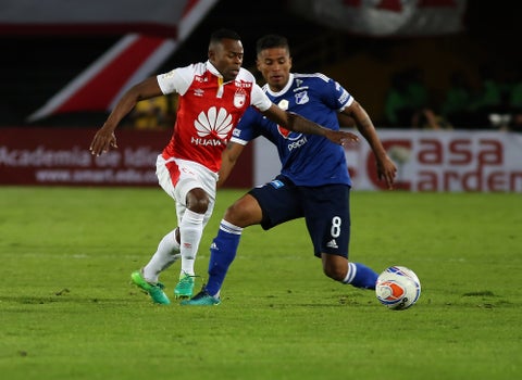 Santa Fe VS Millonarios disputarán la ida de los octavos de final de la Sudamericana.