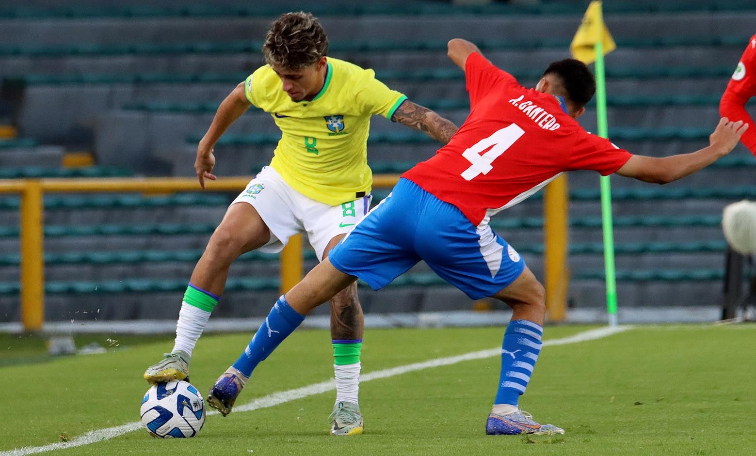 Paraguay vs Brasil, Sudamericano Sub 20 - Hexagonal